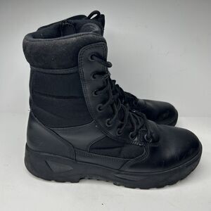 Response Gear MensSize 11.5 Boots Side Zip II Wide Tactical Footwear Black 1061